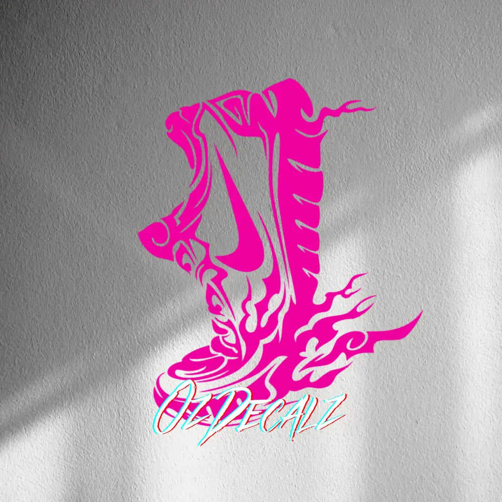 WALL STICKER: SHOE - OzDecalz