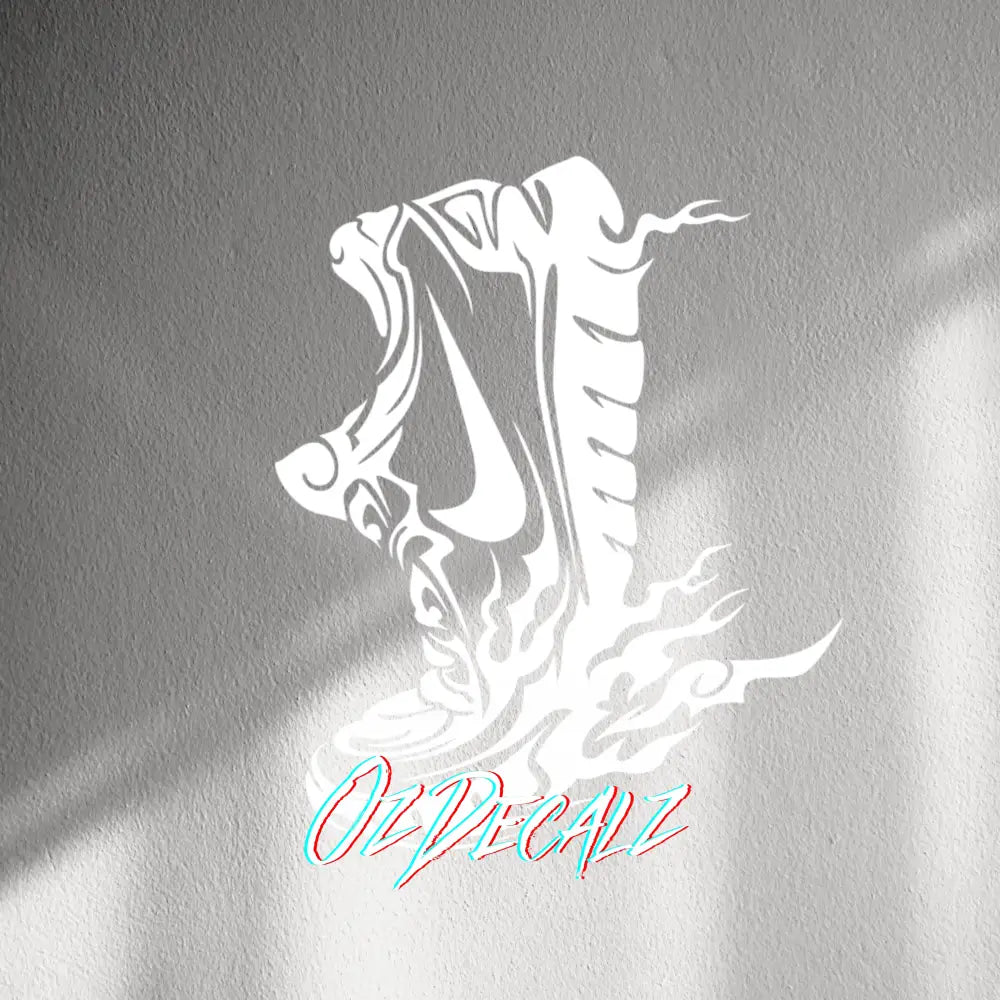 WALL STICKER: SHOE - OzDecalz