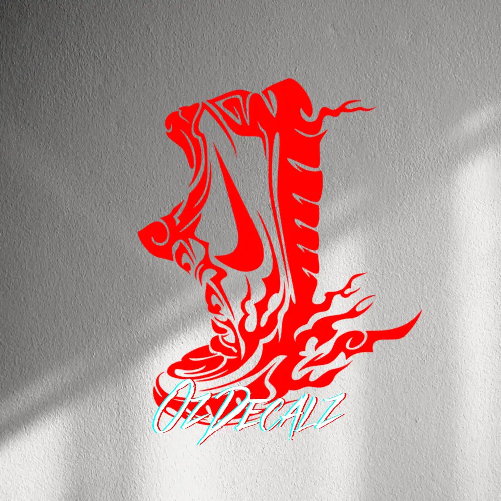 WALL STICKER: SHOE - OzDecalz