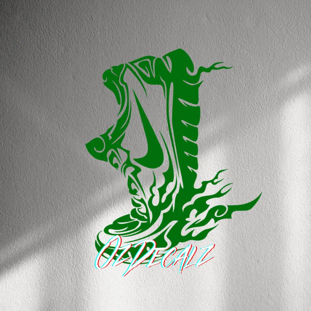 WALL STICKER: SHOE - OzDecalz