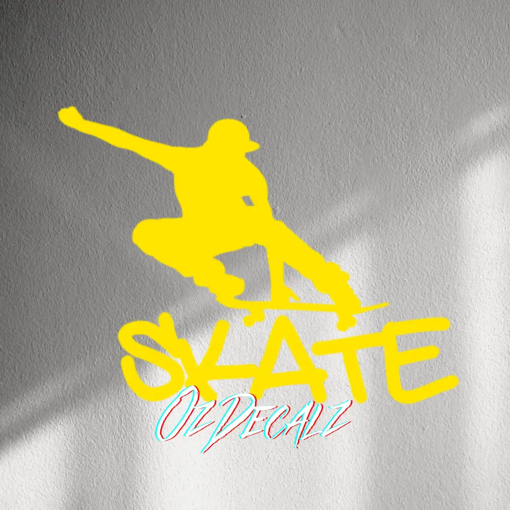 WALL STICKER: SKATE - OzDecalz