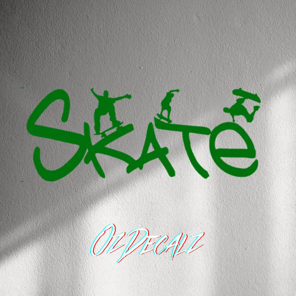 WALL STICKER: SKATE - OzDecalz
