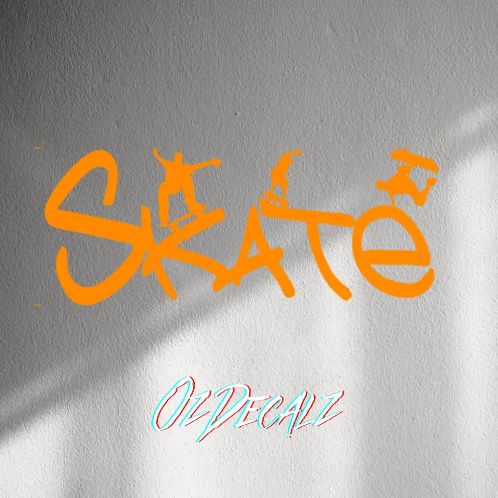 WALL STICKER: SKATE - OzDecalz