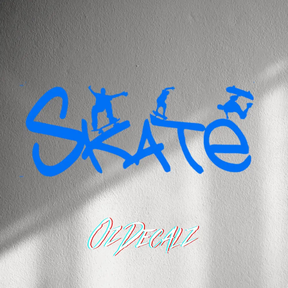 WALL STICKER: SKATE - OzDecalz