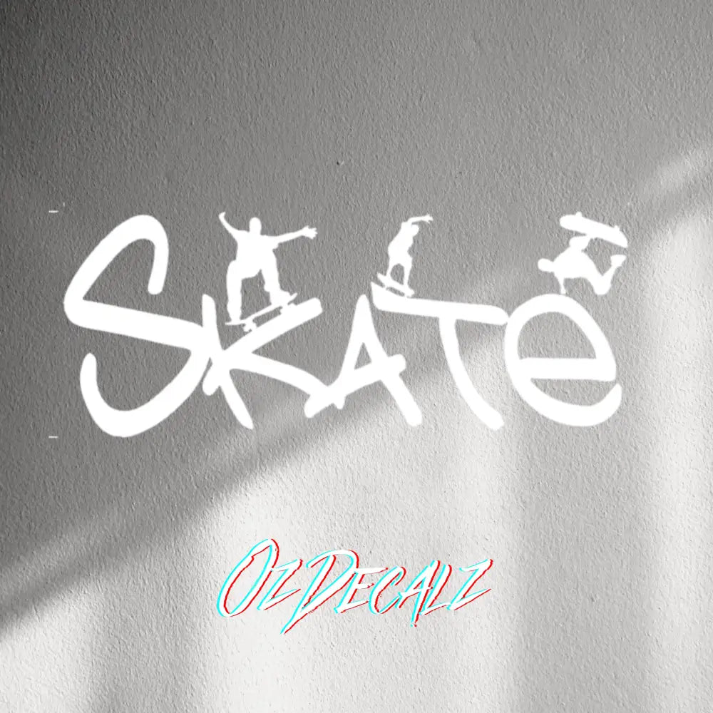 WALL STICKER: SKATE - OzDecalz