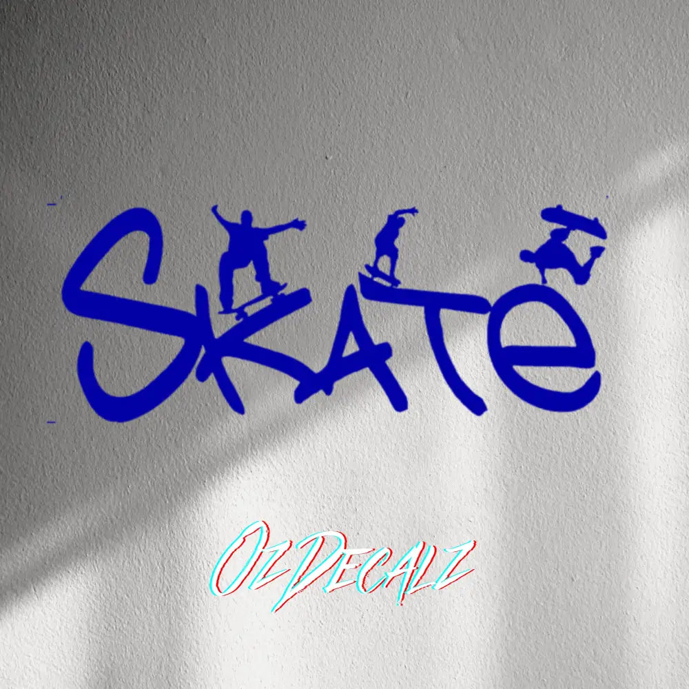 WALL STICKER: SKATE - OzDecalz