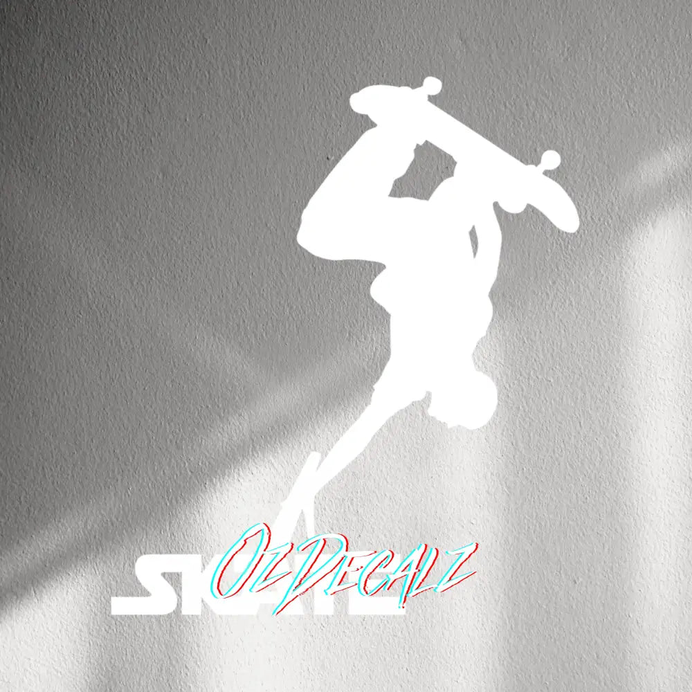WALL STICKER: SKATE PEARL WHITE