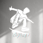 WALL STICKER: SKATEBOARD - OzDecalz