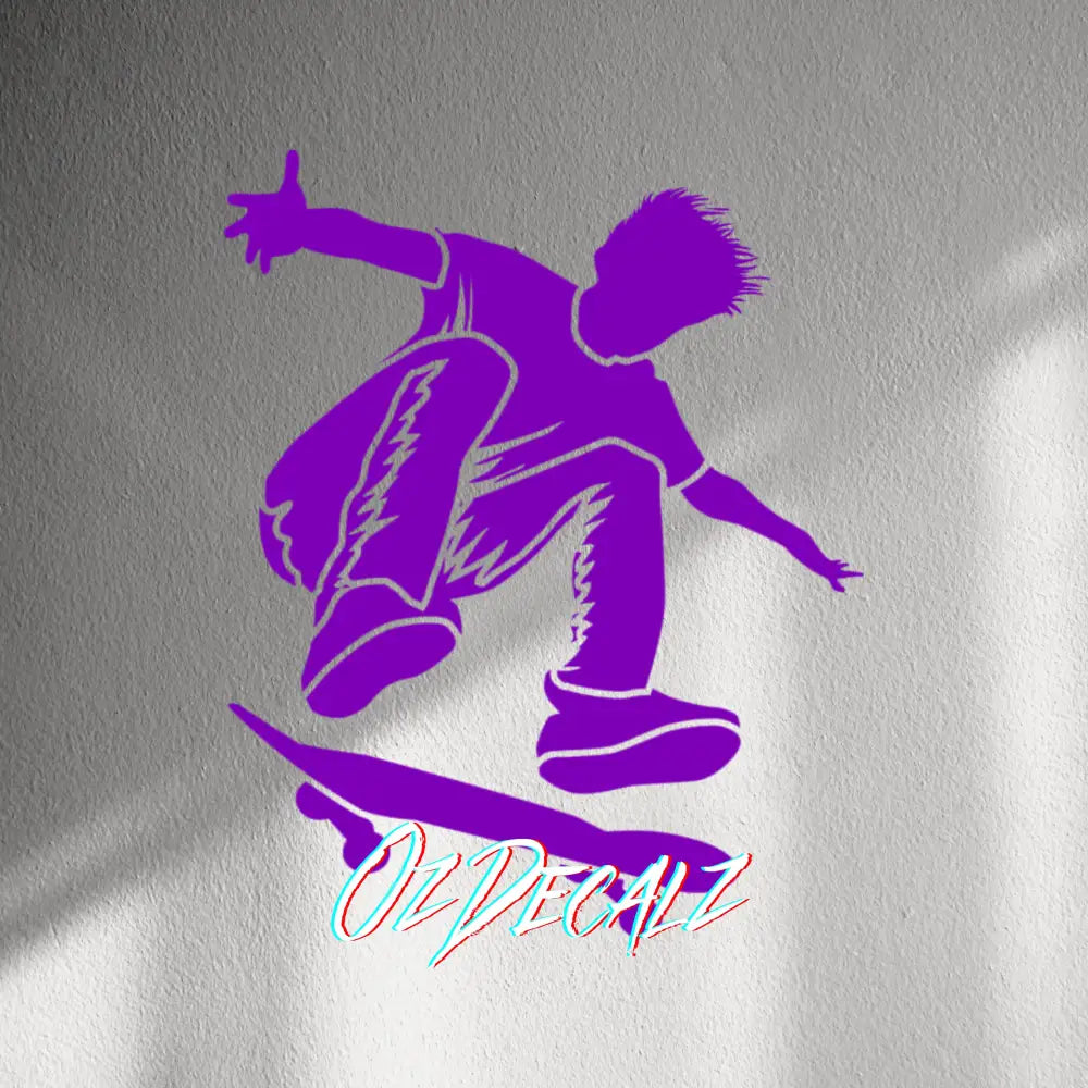 WALL STICKER: SKATEBOARD - OzDecalz
