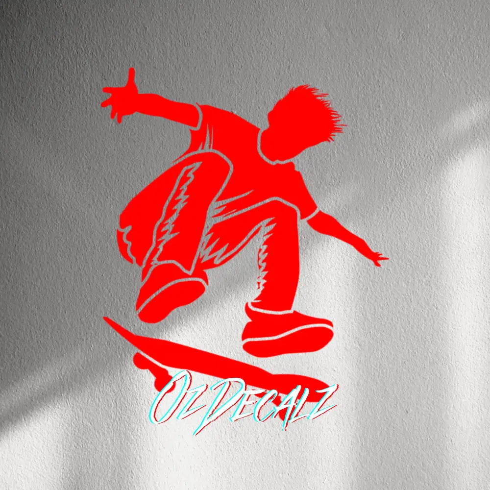 WALL STICKER: SKATEBOARD - OzDecalz