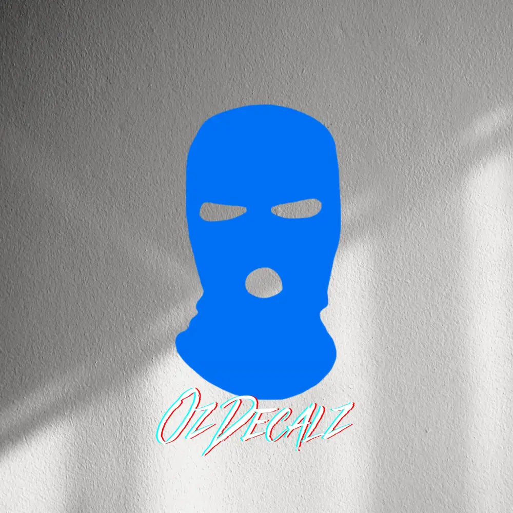 WALL STICKER: SKI MASK - OzDecalz