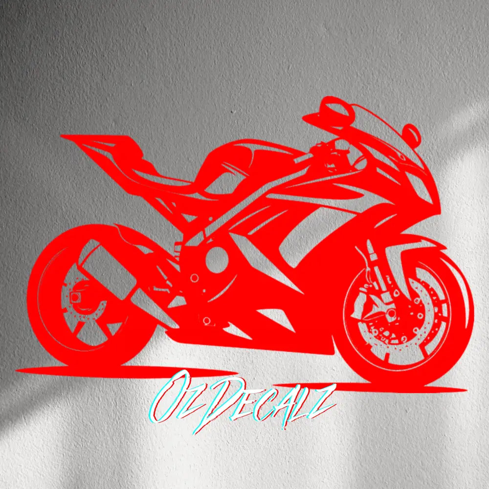 WALL STICKER: SPORTSBIKE - OzDecalz