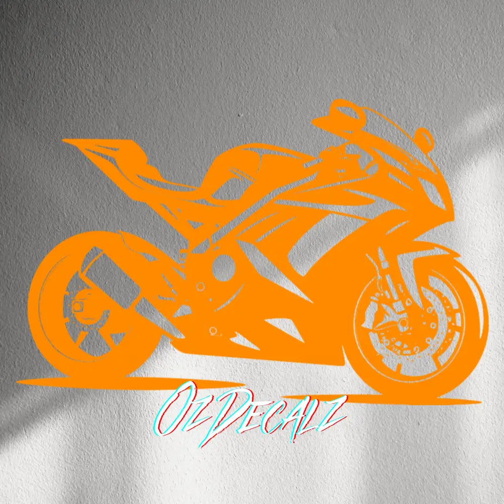 WALL STICKER: SPORTSBIKE - OzDecalz