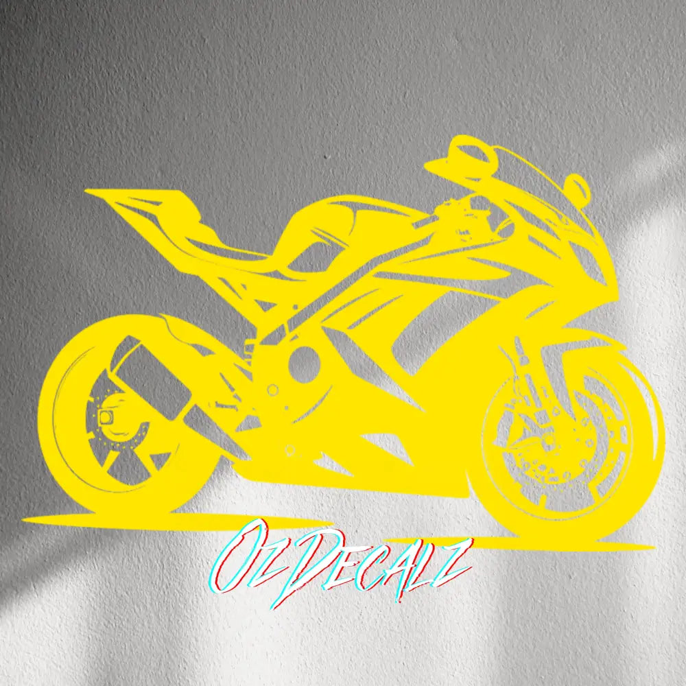 WALL STICKER: SPORTSBIKE - OzDecalz