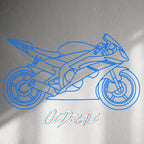 WALL STICKER: SPORTSBIKE LINE-ART - OzDecalz