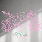 WALL STICKER: SPORTSBIKE LINE-ART - OzDecalz