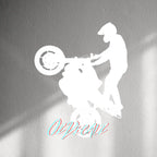 WALL STICKER: WHEELIE - OzDecalz