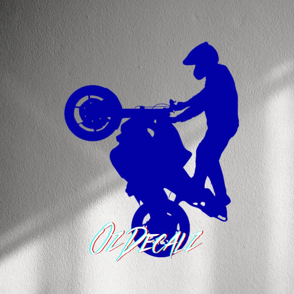 WALL STICKER: WHEELIE - OzDecalz