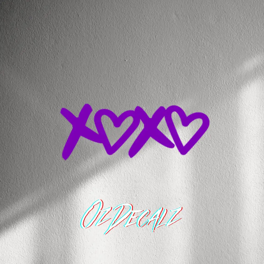 WALL STICKER: XOXO - OzDecalz