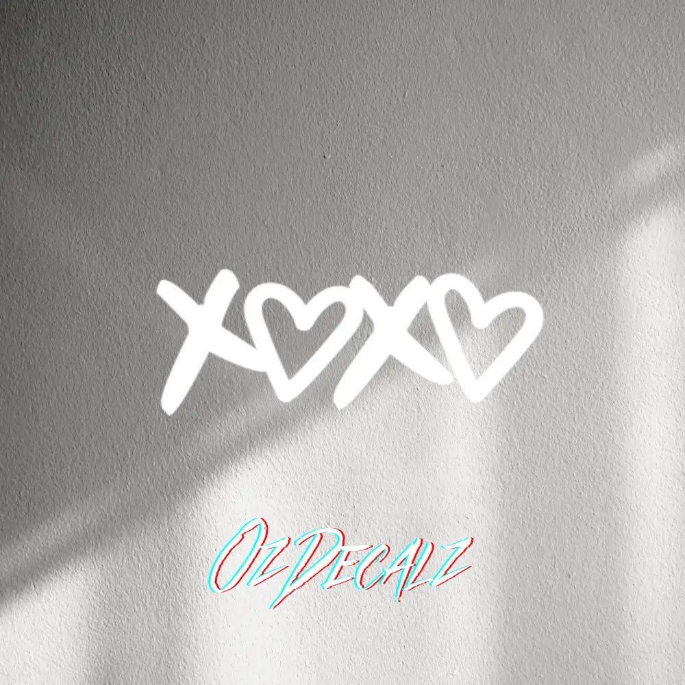 WALL STICKER: XOXO - OzDecalz