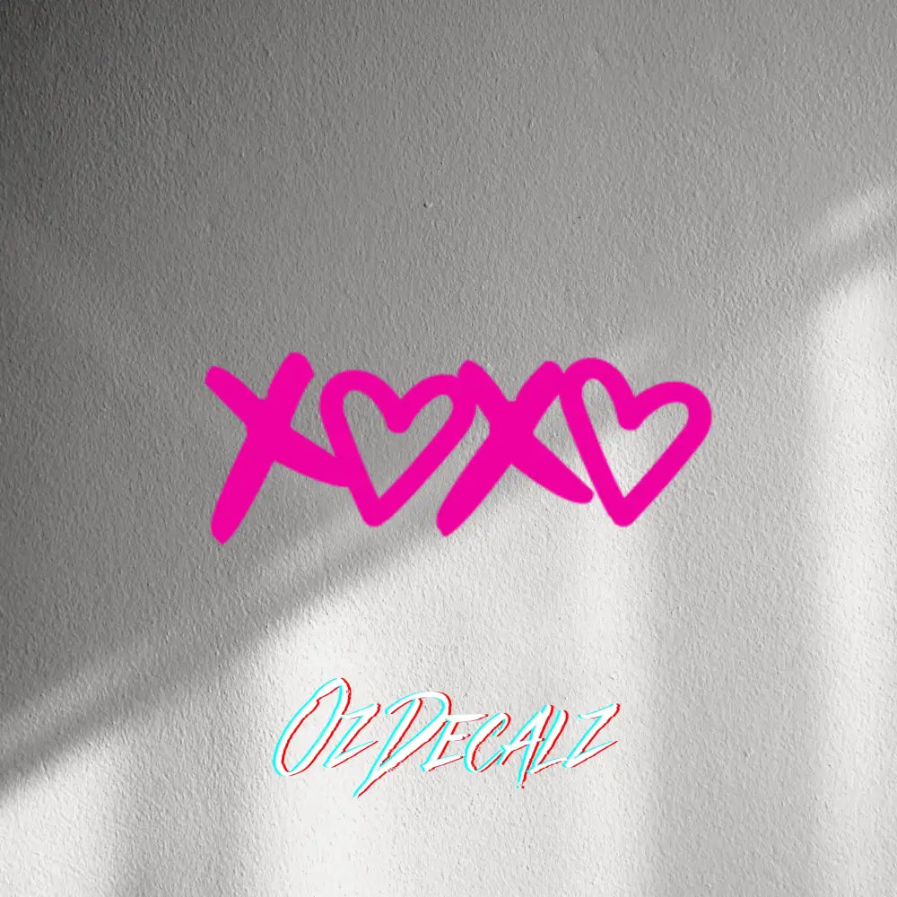 WALL STICKER: XOXO - OzDecalz