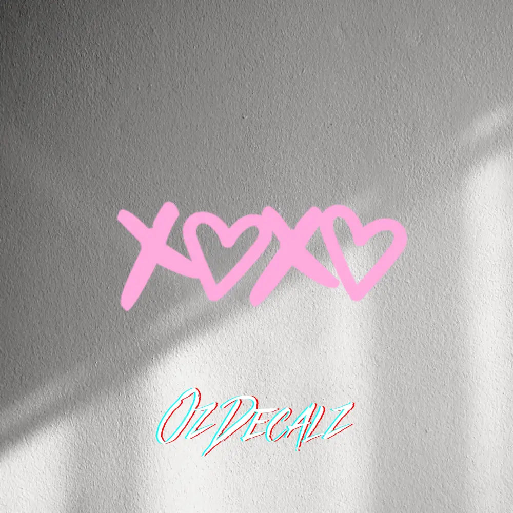 WALL STICKER: XOXO - OzDecalz