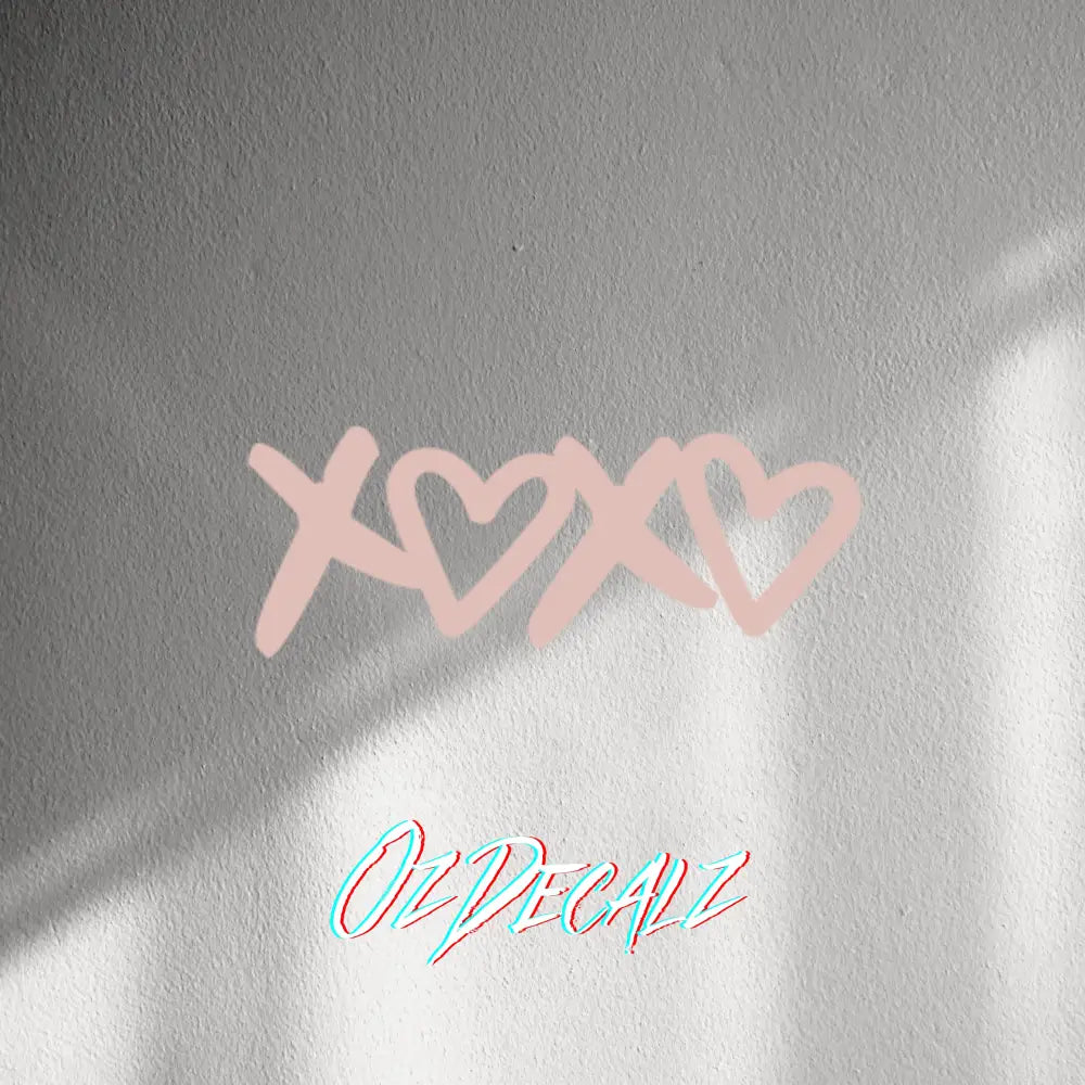 WALL STICKER: XOXO - OzDecalz