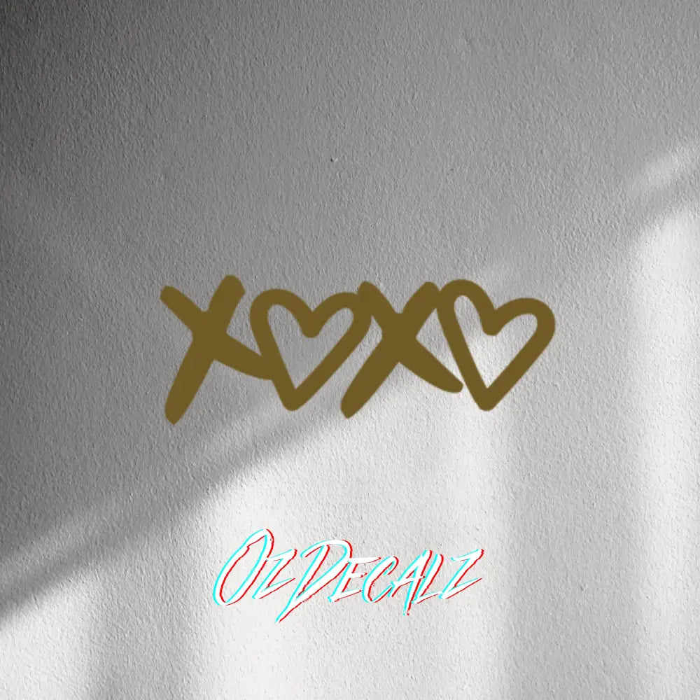 WALL STICKER: XOXO - OzDecalz