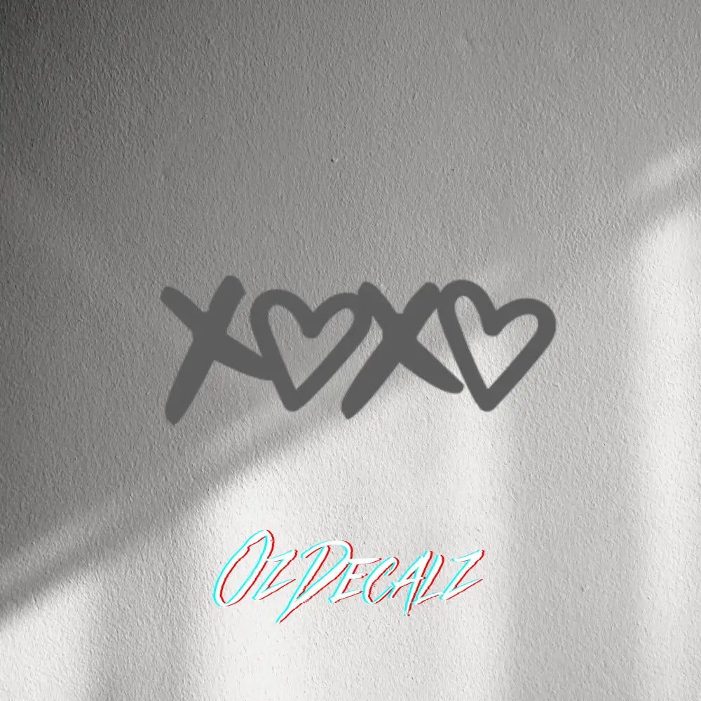 WALL STICKER: XOXO - OzDecalz