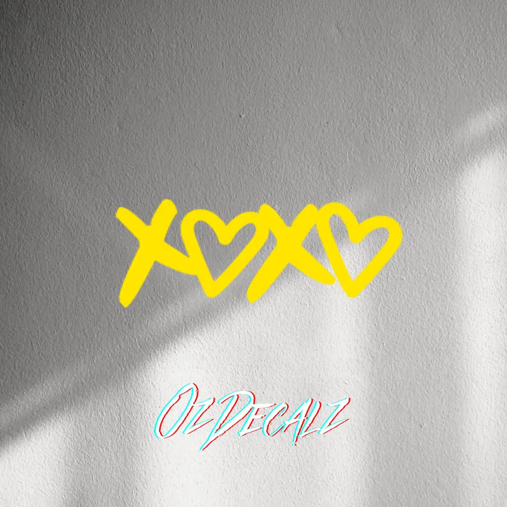 WALL STICKER: XOXO - OzDecalz