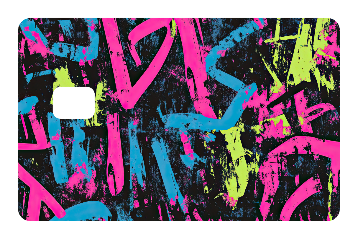 CARD WRAP: GRAFFITI 06