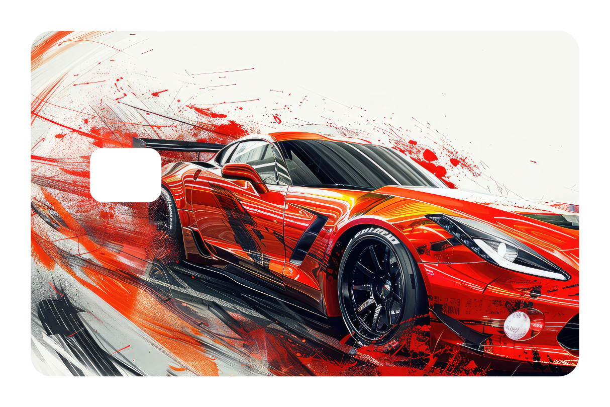 CARD WRAP: SPORTS CAR 04