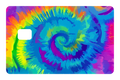 CARD WRAP: TIE DYE