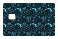 CARD WRAP: SKULLS & FLOWERS